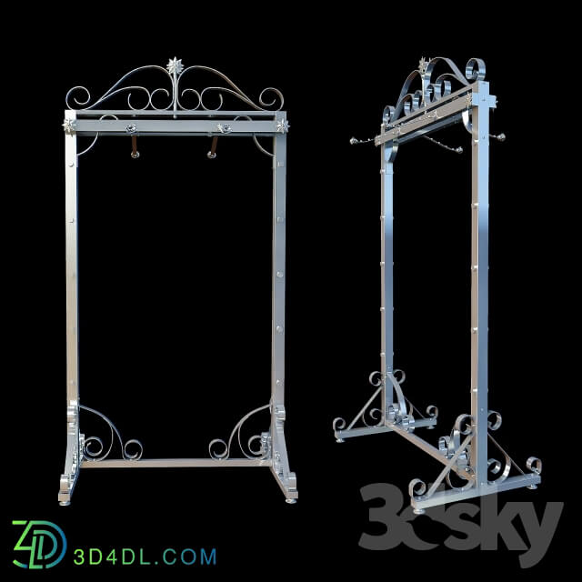 Other decorative objects - Hanging clothes racks.