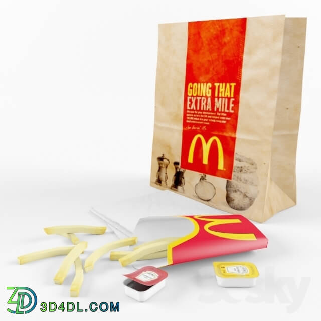 Food and drinks - McDonald_s fries