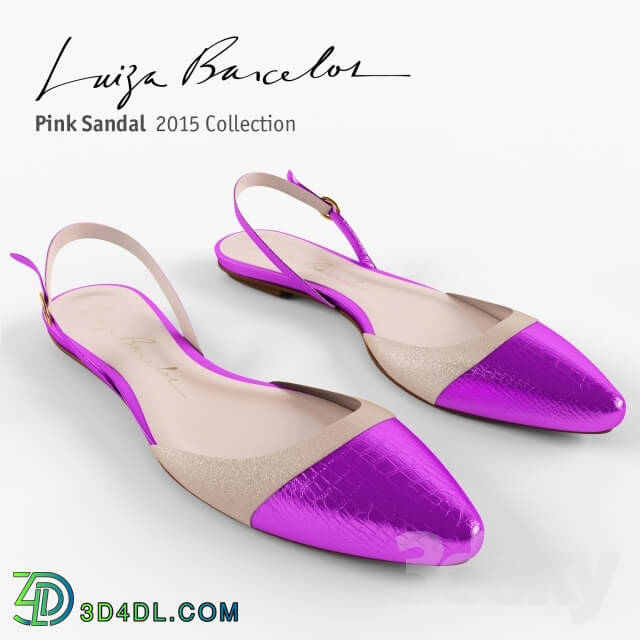 Clothes and shoes - Luiza Barcelos - Pink Sandal