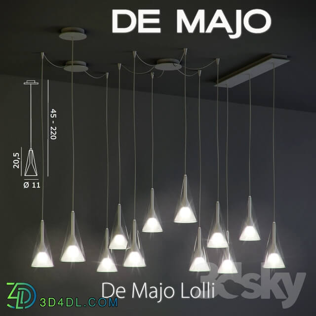 Ceiling light - De Majo Lolli