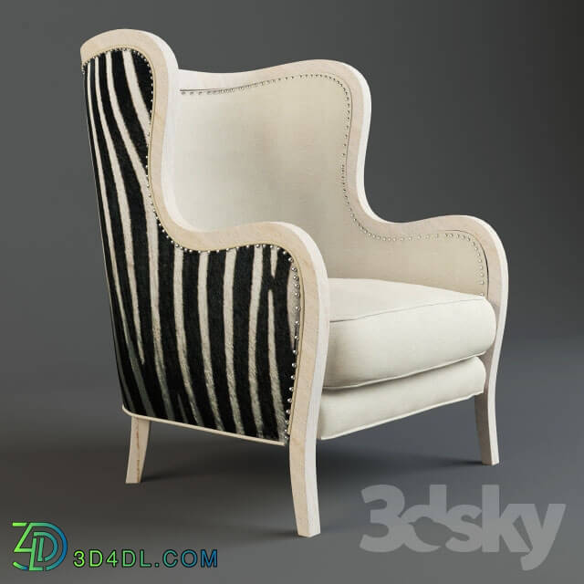 Arm chair - Cartata Wing Chair