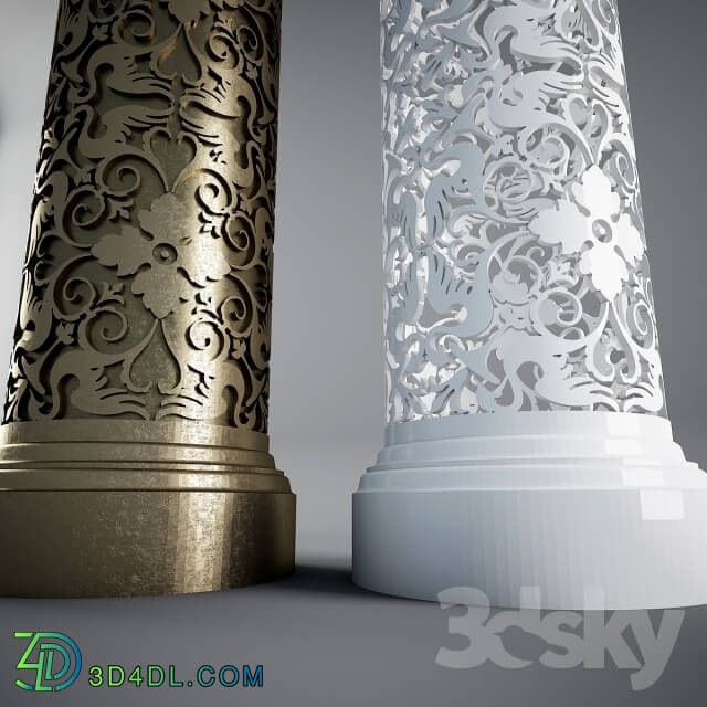 Decorative plaster - classic column 2