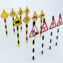 Other architectural elements - Road_signs_collection_02 