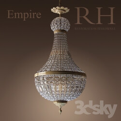 Ceiling light - RH mpire crystal chandelier 