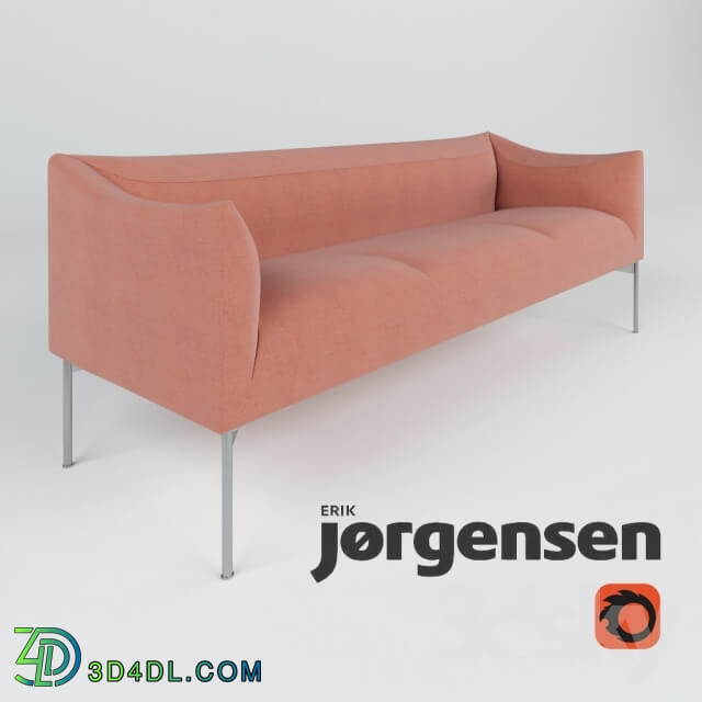 Sofa - Bow sofa by Erik Jorgensen