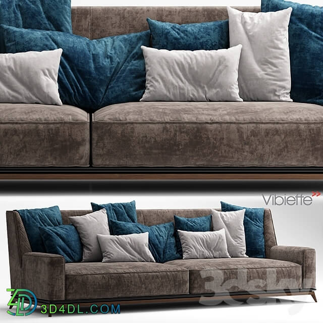 Sofa - Sofa Vibieffe 3 seater sofa OPERA