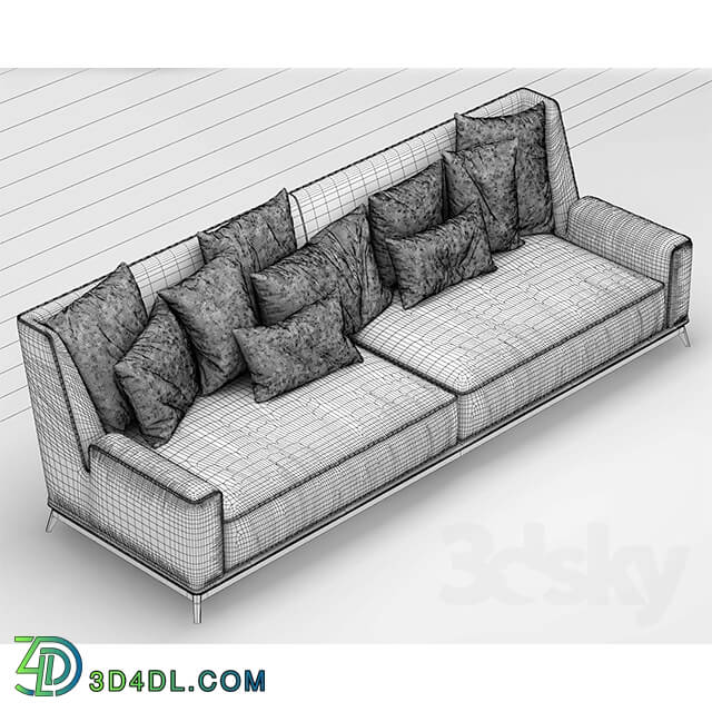 Sofa - Sofa Vibieffe 3 seater sofa OPERA