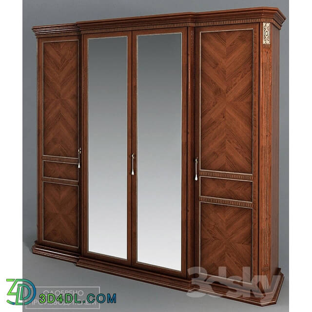 Wardrobe _ Display cabinets - Wardrobe 4-door _Bristol_