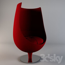 Arm chair - armchair-glass 