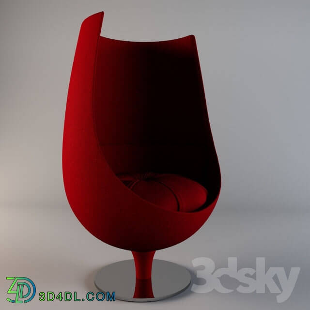 Arm chair - armchair-glass