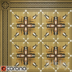Other decorative objects - Modular decorative parquet border with M159 B 028 company _quot_Parquet Hall_quot_ 