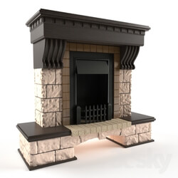 Fireplace - Fireplace kslassichesky 