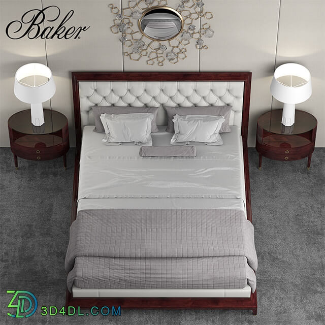Bed - Bed baker MODERNE PLATFORM BED