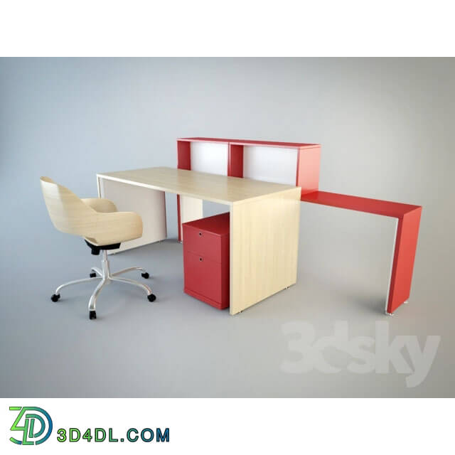 Office furniture - table Fantoni Tre