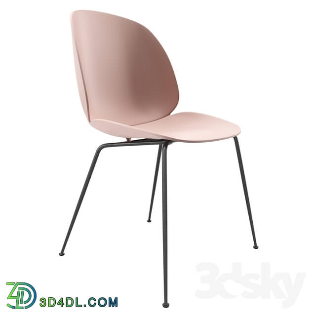 Chair - Gubi Beetle Dining Chair _Un upholstered Conic base_