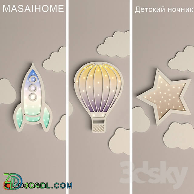 Miscellaneous - Children__39_s night light MASAIHOME TOUCHLIGHT