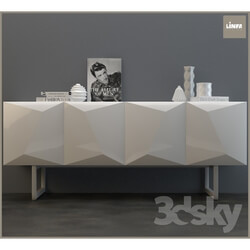 Sideboard _ Chest of drawer - Prisma Wall Cabinet by Claudio Lovadina for Linfa Design 