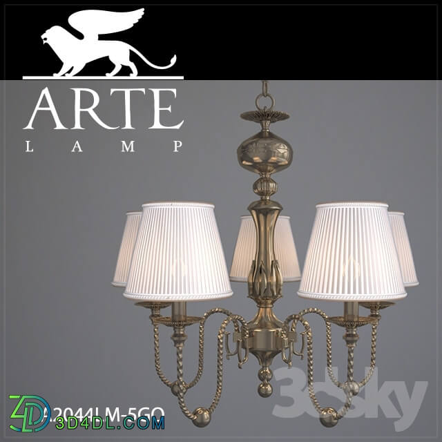 Ceiling light - Chandelier ArteLamp A2044LM-5GO