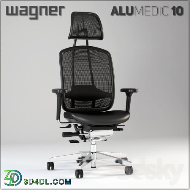 Office furniture - Armchair AluMedic 10
