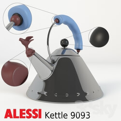 Other kitchen accessories - Alessi Kettle 9093 