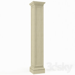 Decorative plaster - interior column 