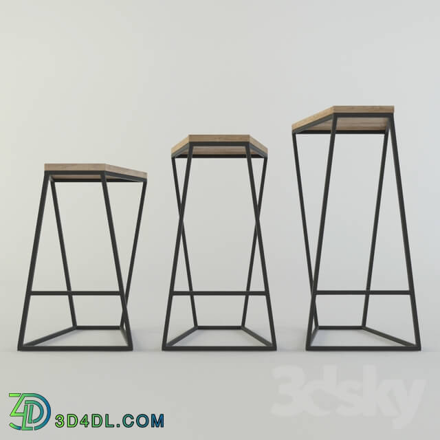 Chair - Industrial bar chair