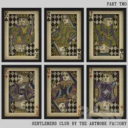 Frame - Gentlemens Club by The Artwork Factory - Part 2 