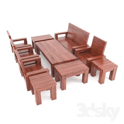 Table _ Chair - Japanese style chair set 
