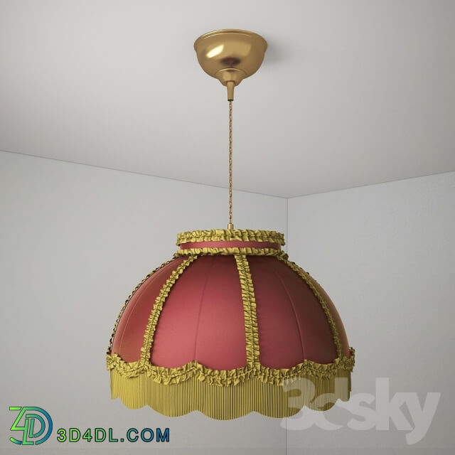 Ceiling light - Retro lampshade