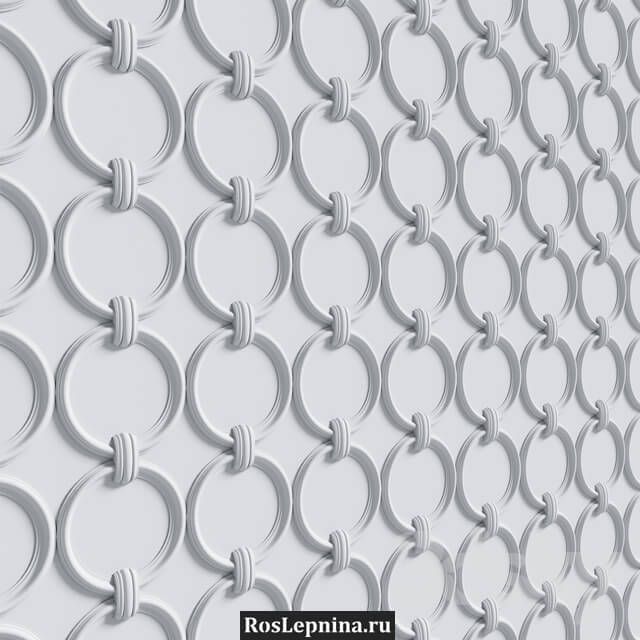 Decorative plaster - OM Modular Composition CIRCLE 300 from RosLepnina