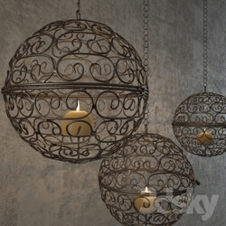Ceiling light - Forged pendant lamp 