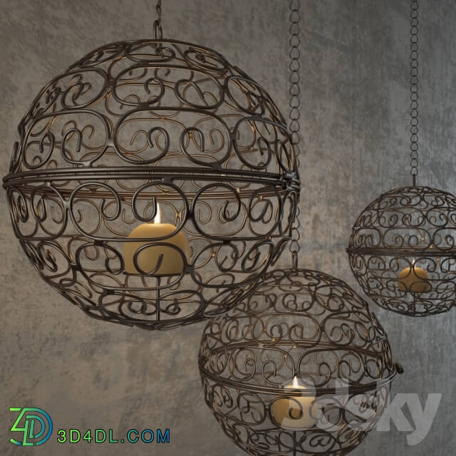 Ceiling light - Forged pendant lamp