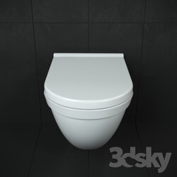 Toilet and Bidet - Duravit toilet _ 222509 