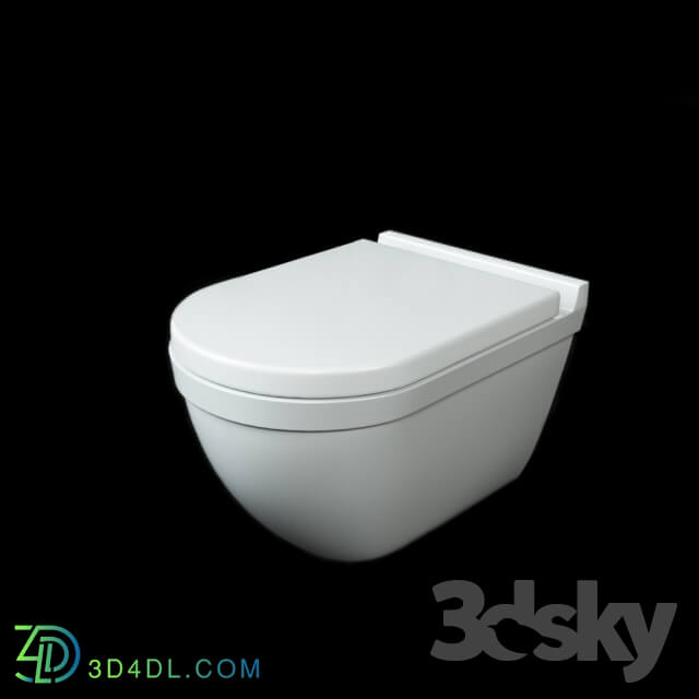 Toilet and Bidet - Duravit toilet _ 222509