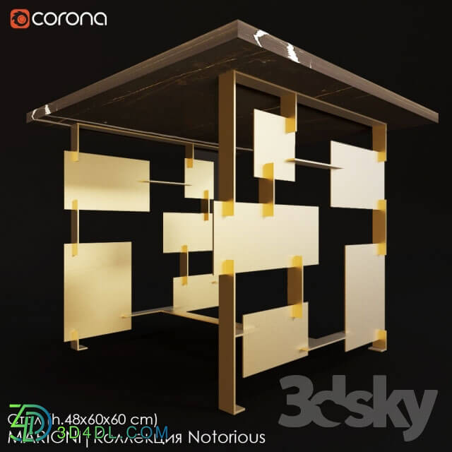 Table - Coffee table MARIONI _ collection Notorious