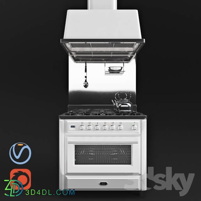 Kitchen appliance - Kitchen unit Ilve Majestic MT-90
