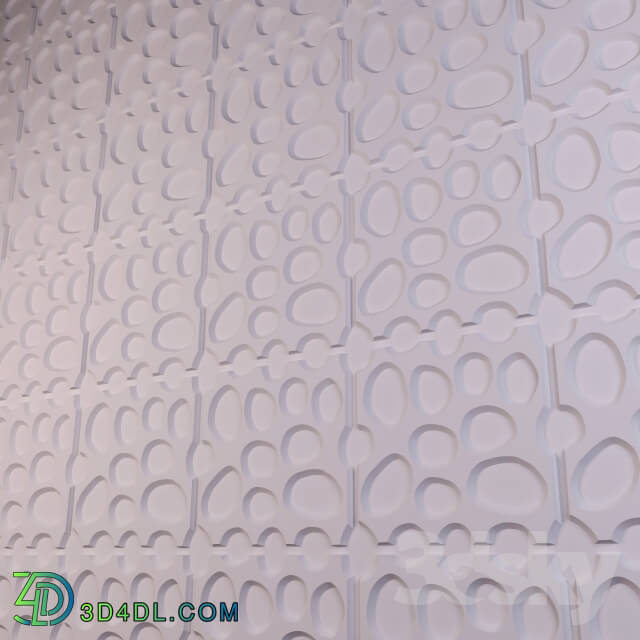 3D panel - Artpole Pebbles