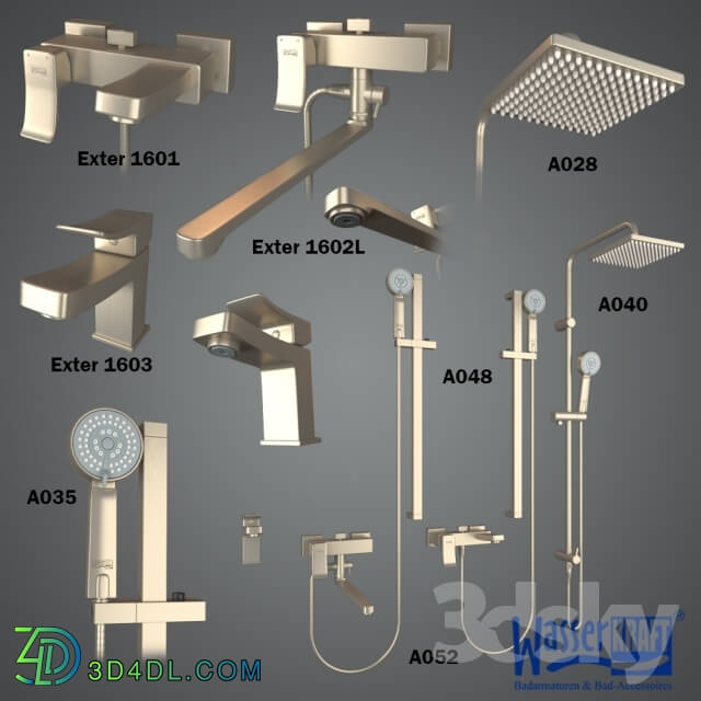 Faucet - Faucets. Exter Series 1600 _WasserKRAFT_