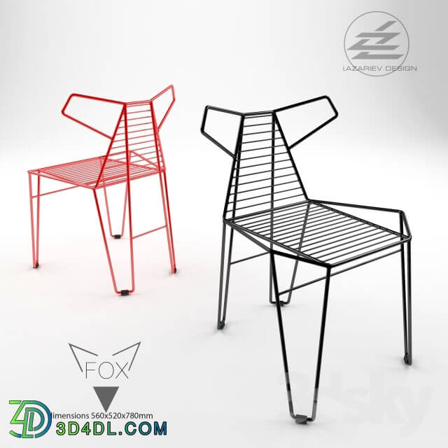 Chair - Fox chair _ Lazariev design