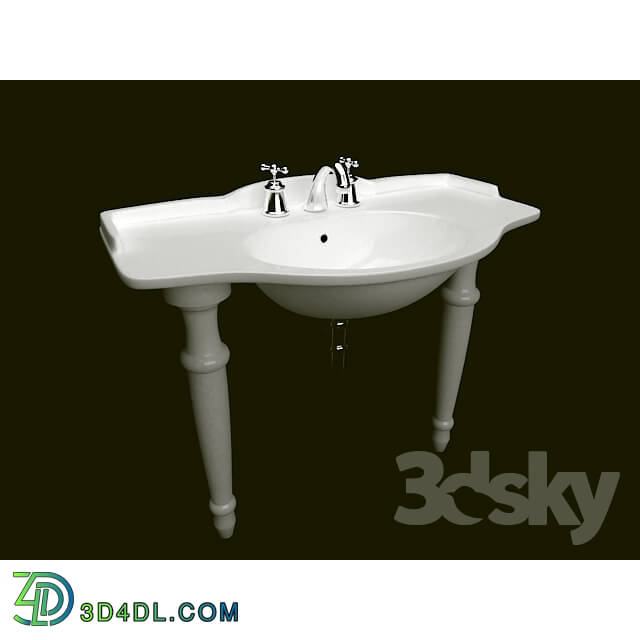 Wash basin - sink mixer and Globo