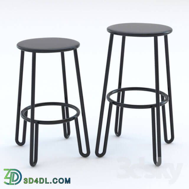 Chair - Huggy Bar stool - Made in design Editions