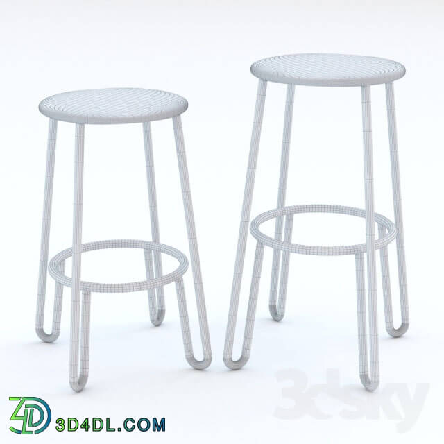 Chair - Huggy Bar stool - Made in design Editions