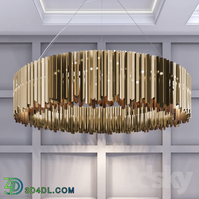 Ceiling light - Tom Kirk Llighting Facet Chandelier