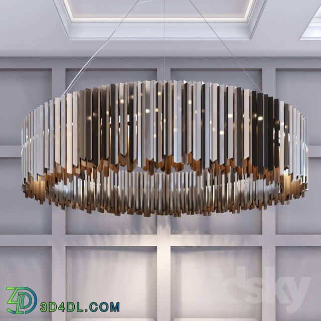 Ceiling light - Tom Kirk Llighting Facet Chandelier