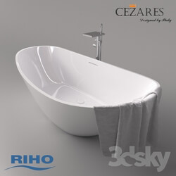 Bathtub - Bath Riho Granada _ mixer Cezares Cascado 