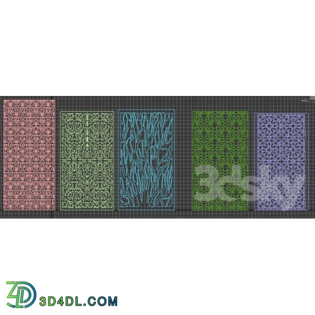 Other decorative objects - decorative partition