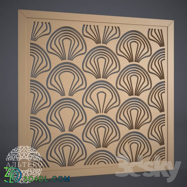 Other decorative objects - AlteroStyle Carved panel MDF RA005