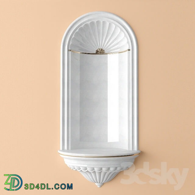 Decorative plaster - Classical niche.