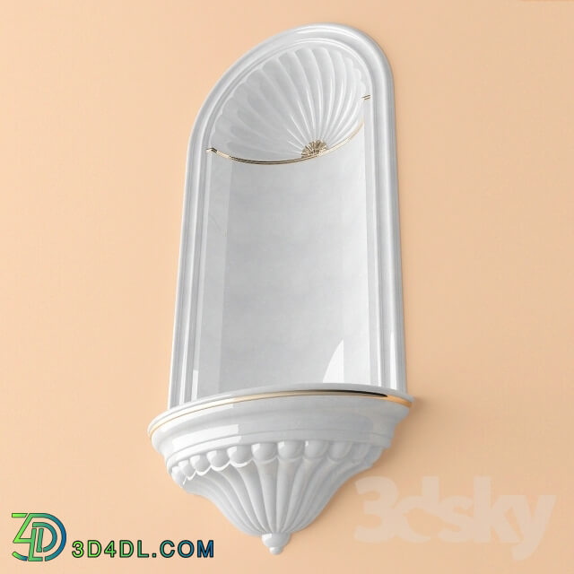 Decorative plaster - Classical niche.