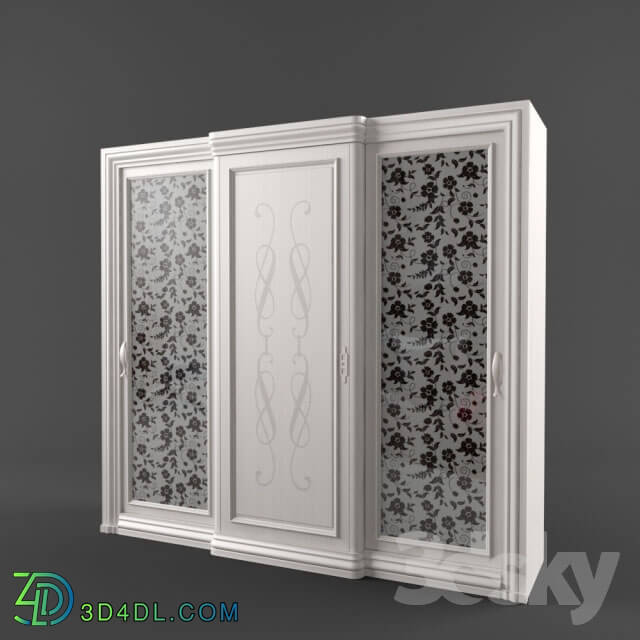 Wardrobe _ Display cabinets - Classic wardrobe with patterns